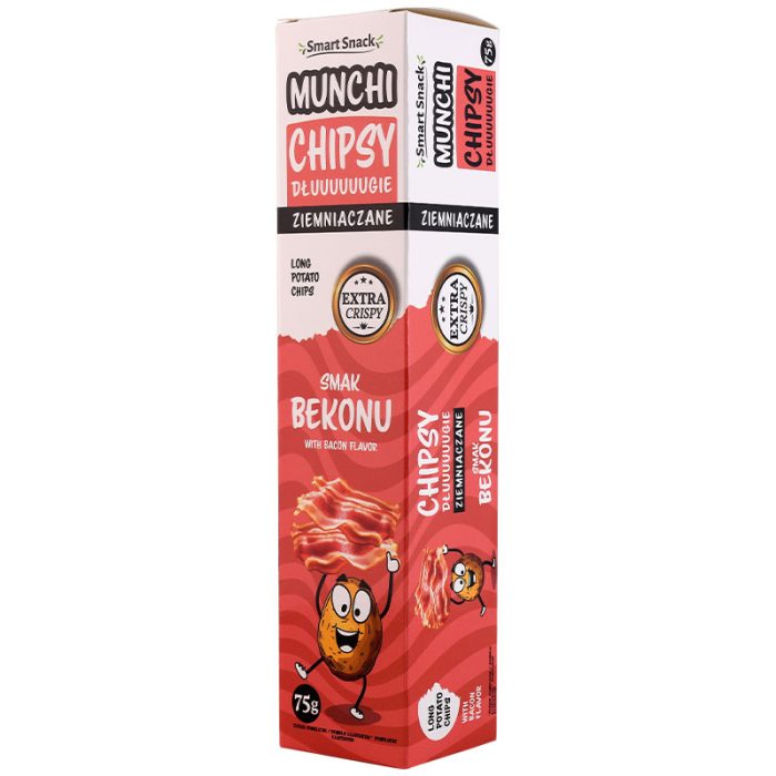 Сhipsy ziemniaczane MUNCHI o smaku bekonu 75 g