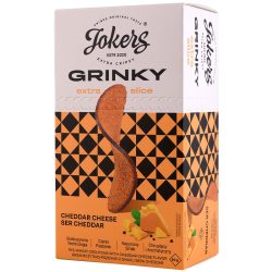 GRINKY grzanki Jokers żytnio-pszenne o smaku sera cheddar 90 g
