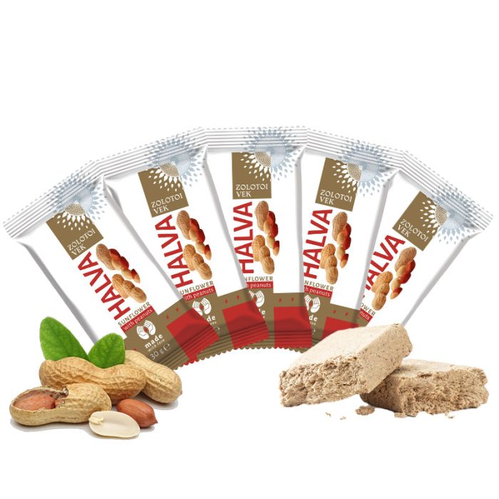 Chałwa słonecznikowa z Orzeszkami Ziemnymi Złoty Wiek 150g