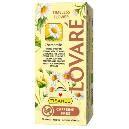 Herbata Lovare ziołowa w saszetkach Timeless Flower 24 tor x 1,3g