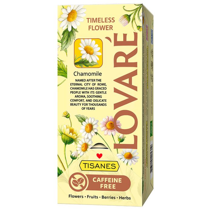 Herbata Lovare ziołowa w saszetkach Timeless Flower 24 tor x 1,3g