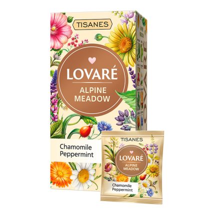 Herbata Lovare ziołowa liściasta w saszetkach Alpine Meadow 24 tor x 1,5g