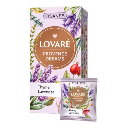 Herbata Lovare ziołowa liściasta w saszetkach Provence Dreams 24 tor x 1,5g