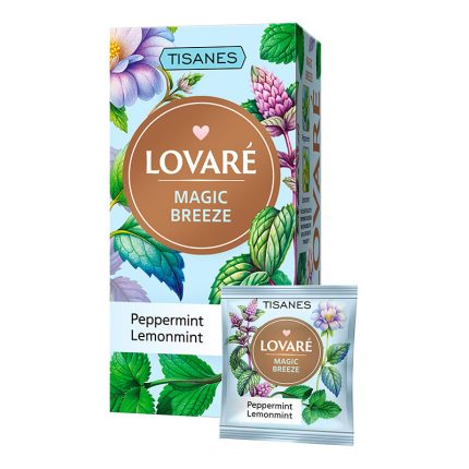 Herbata Lovare ziołowa liściasta w saszetkach Magic Breeze 24 tor x 1,3g