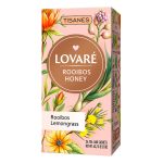 Herbata Lovare ziołowa liściasta w saszetkach Rooibos Honey 24 tor x 1,8g