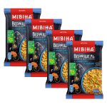 Makaron Instant zupka chińska "Miwina o smaku Sera" nieostra 4 x 59,2g