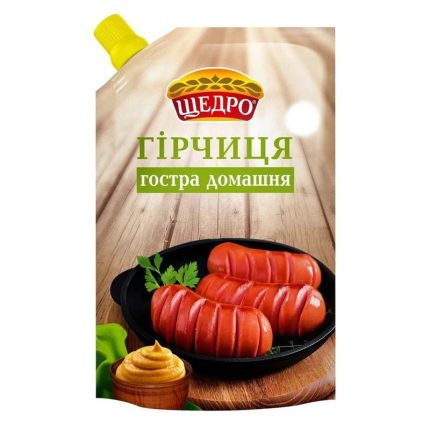 Szczedro Musztarda "Ostra domowa" doypack 200g