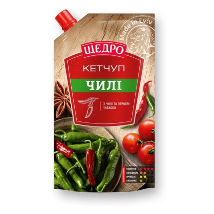 Szczedro Ketchup "Chili" Doypack 250g