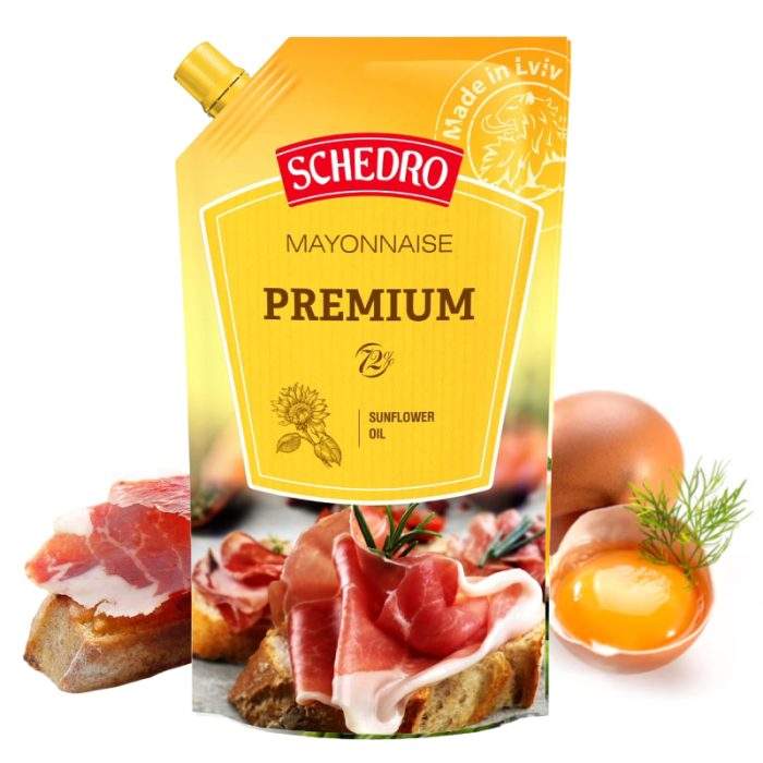 Szczedro Majonez "Premium 72%" doypack 550g - obrazek 1