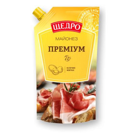 Szczedro Majonez "Premium 72%" doypack 550g