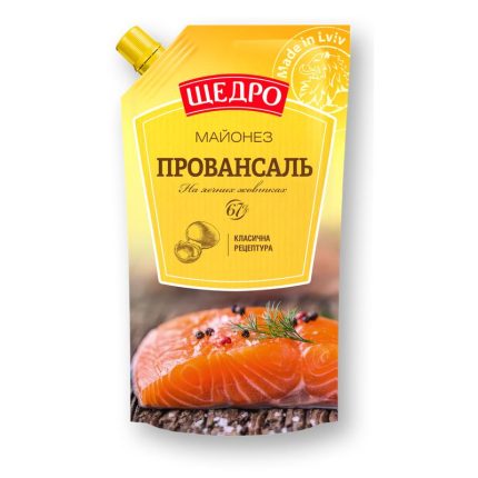Szczedro Majonez "Prowansal 67%" doypack 550g