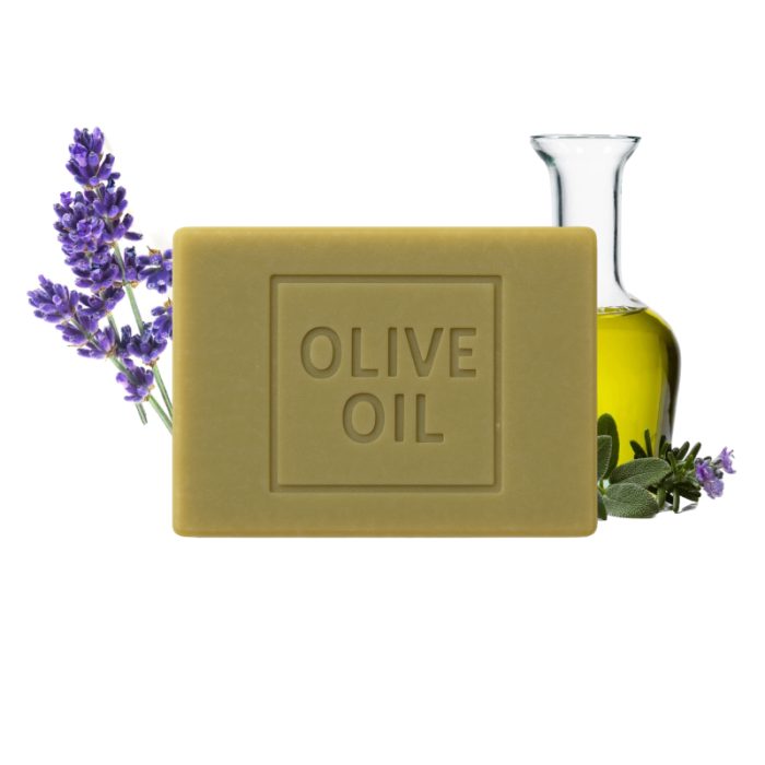 Naturalne Mydło z oliwy z oliwek o zapachu lawendy 100gr - obrazek 1