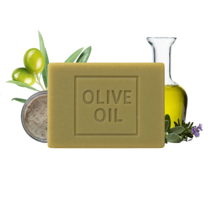 Naturalne Mydło z Oliwy z Oliwek z Peelingiem SCRUB 100 g - obrazek 1