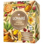Zestaw Herbat Lovare ziołowa liściasta Assorted Ginger 32 tor x 1,3g