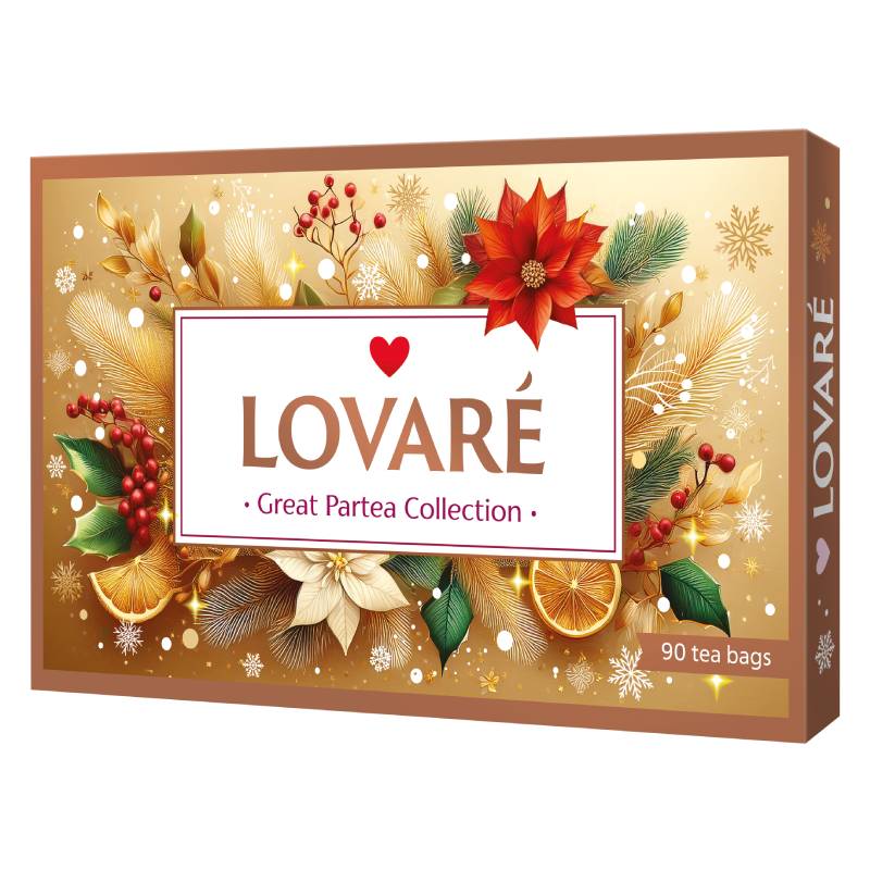 great partea W26 Herbata Lovare Winter Great Partea Collection W26 18 smaków 90 Herbat x 2g - obrazek 1