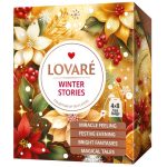 Herbata Lovare Zestaw prezentowy „Winter Stories” 4 smaki x 8 torebek 2 g