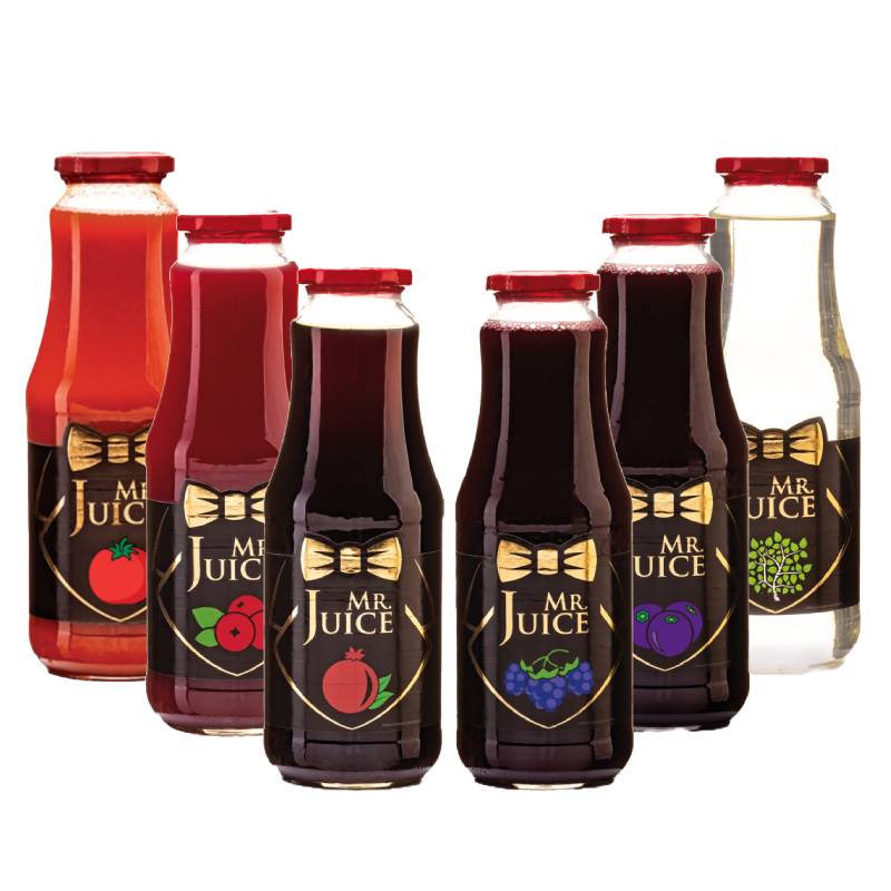 4ca2a5da3cb93f81bcdeed375151b2ce Sok naturalny mix smaków nieklarowany pasteryzowany Mr.Juice 6 szt x 1.0 l - obrazek 1