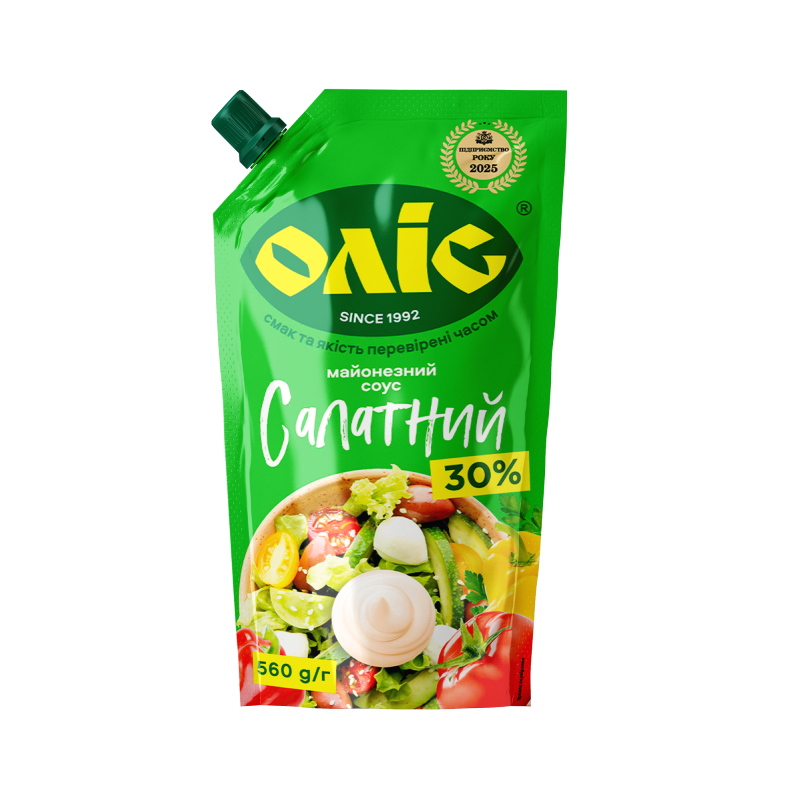 Olis sos majonezowy Sałatkowy 30% 560 g Sos majonezowy Sałatkowy 30% Olis doypack 560 g - obrazek 1