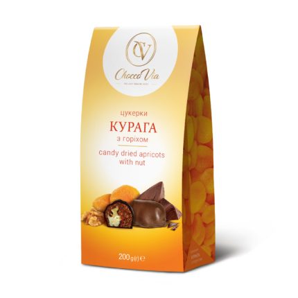 Cukierki Morela z orzechem włoskim 200 g