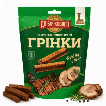Grzanki Flint żytnio-pszenne o smaku golonki z pieca "Do Beczkowego" 120 g